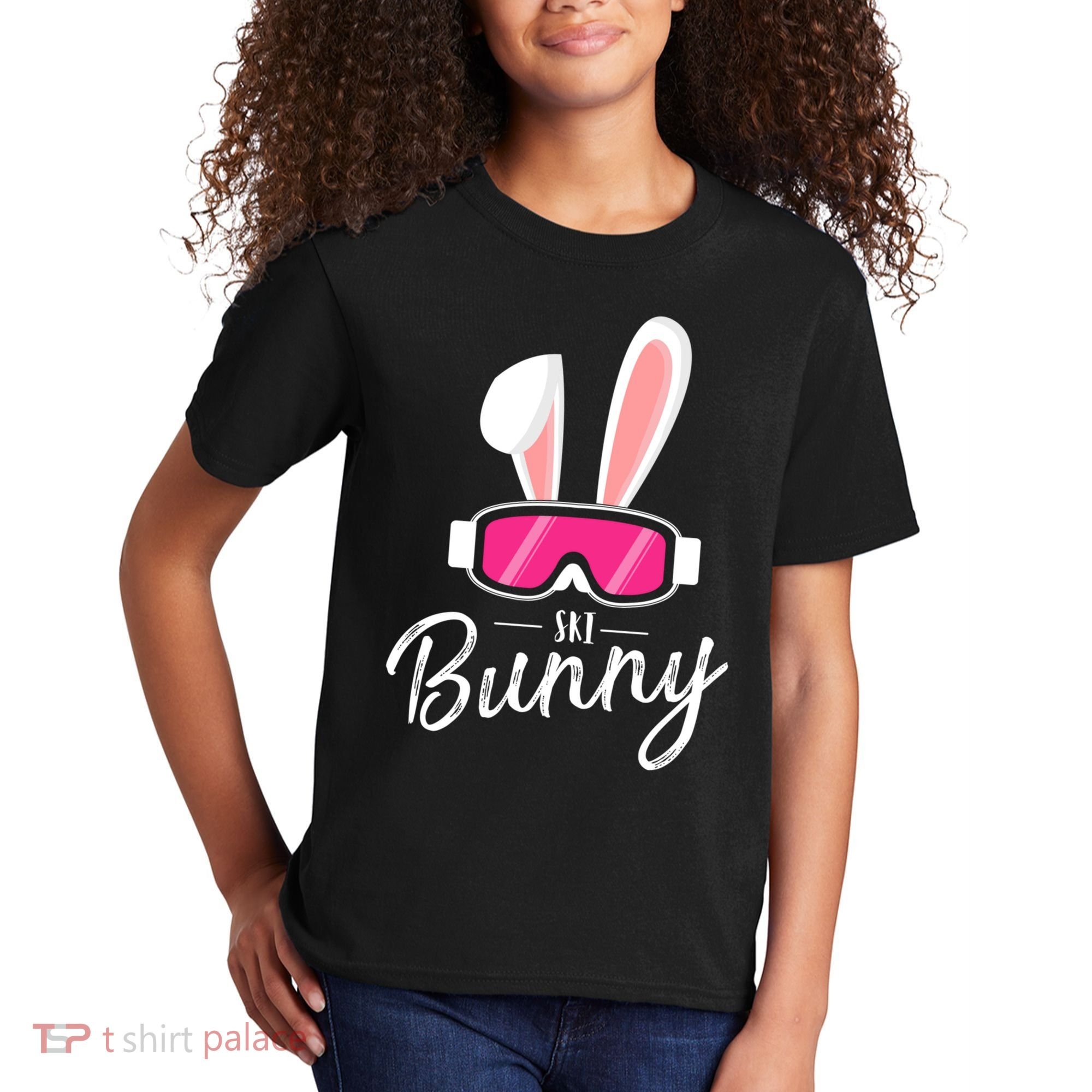 Apres Ski Funny Women Party Outfit Ski Bunny For Wintersport Kids T-Shirt