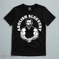 Abolish Sleevery Funny Abraham Lincoln Free The Sleeves T-Shirt thumb 5
