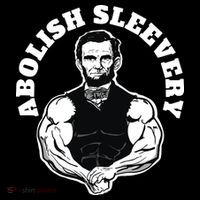 Abolish Sleevery Funny Abraham Lincoln Free The Sleeves Coffee Mug thumb 5