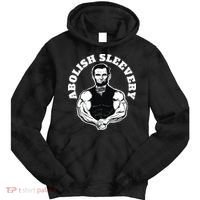 Abolish Sleevery Funny Abraham Lincoln Free The Sleeves Tie Dye Hoodie thumb 0