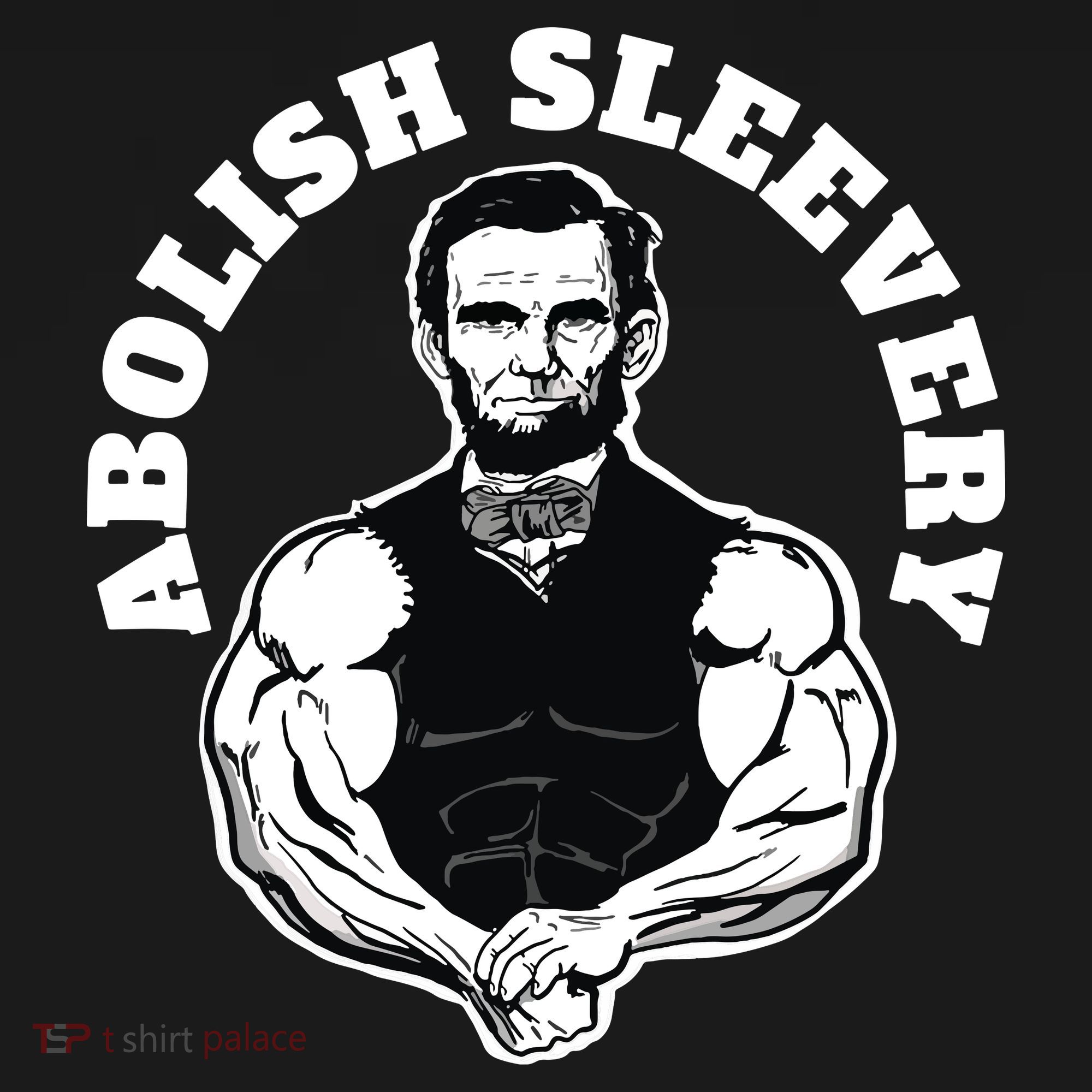Abolish Sleevery Funny Abraham Lincoln Free The Sleeves Tank Top