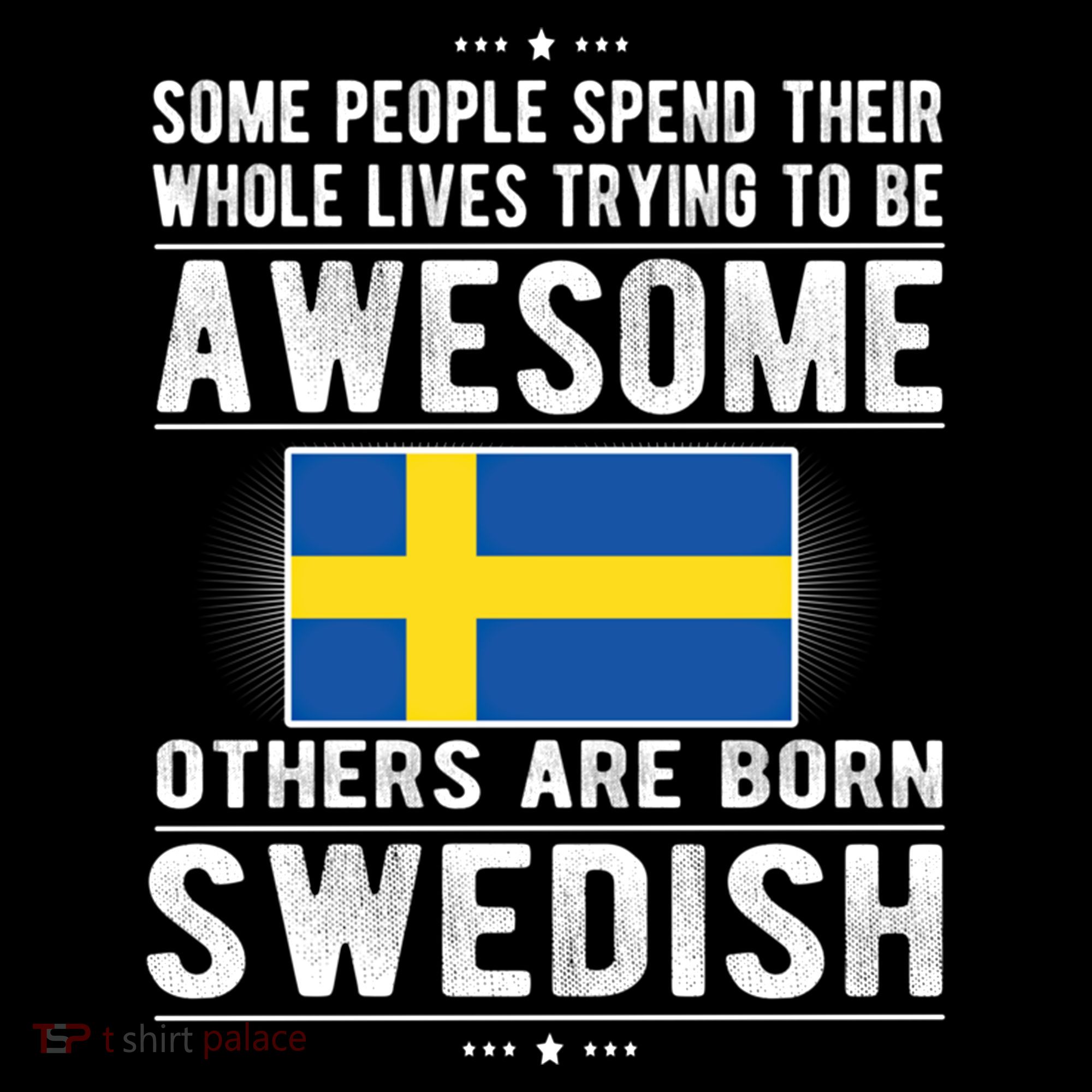 Awesome Swedish Flag Sweden Swedish Roots Gift Coffee Mug