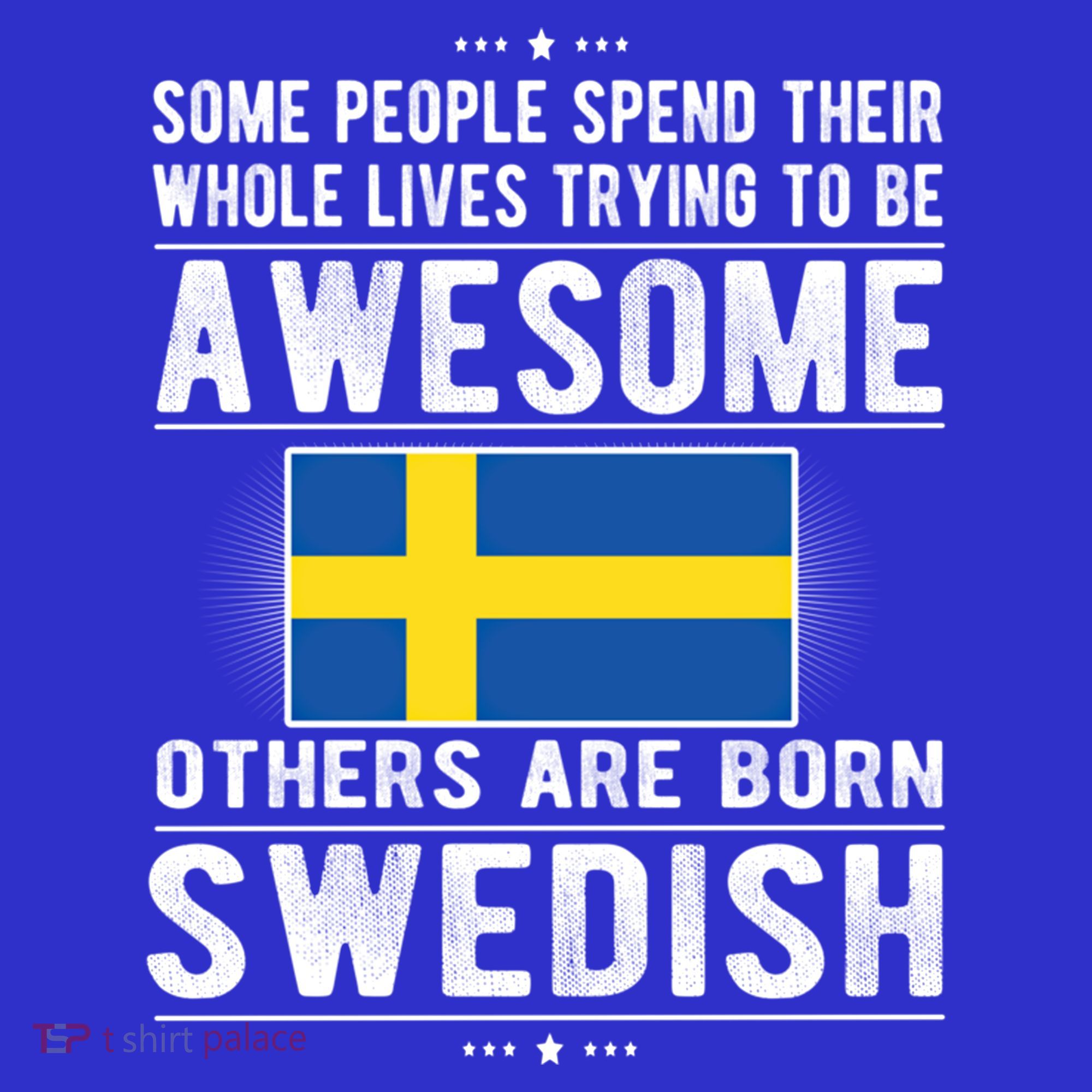 Awesome Swedish Flag Sweden Swedish Roots Gift Button