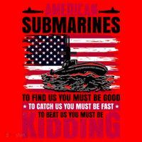 American Submarines Funny Must Be Good Fast Kidding Santa Hat thumb 1