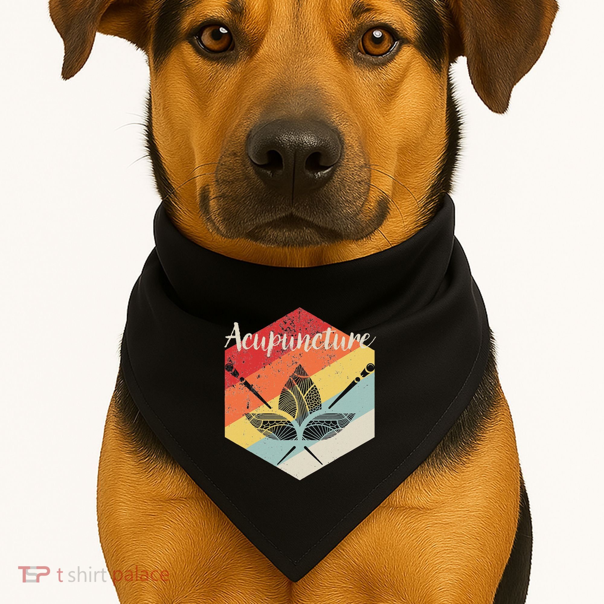 American Softball Flag Players And Bat USA-Made Doggie Bandana