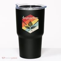 American Softball Flag Players And Bat Tumbler thumb 0