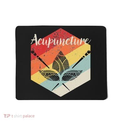 American Softball Flag Players And Bat Mousepad