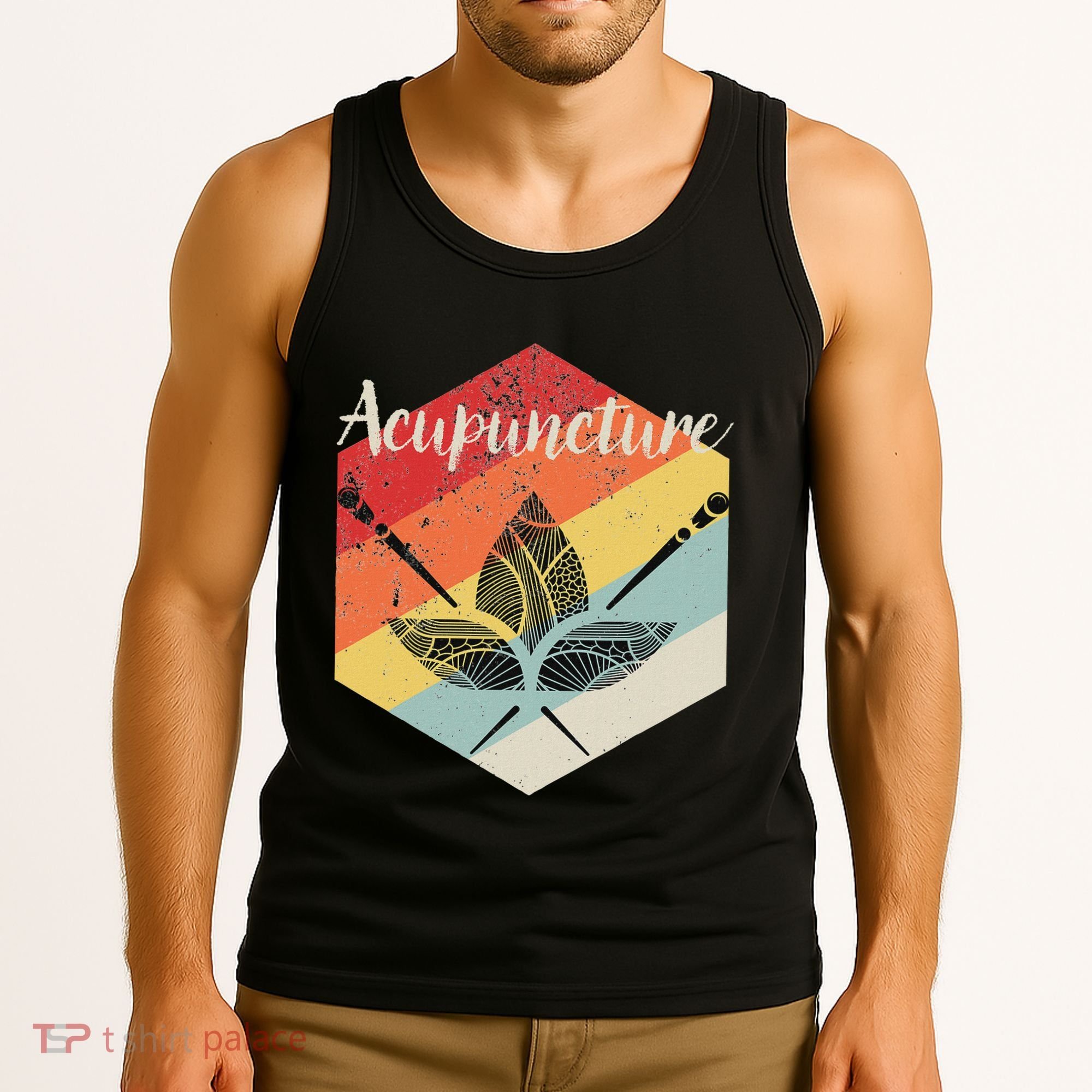 American Softball Flag Players And Bat Tank Top