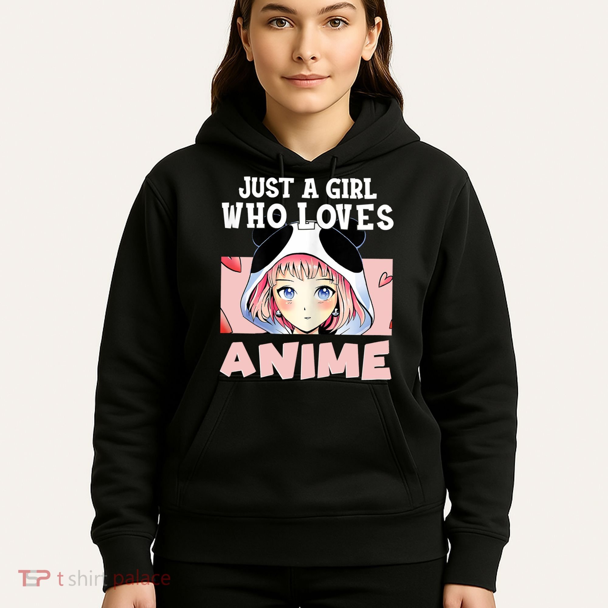 Anime Shirts For Girls , Just A Girl Who Loves Anime Hoodie