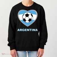 Argentina Soccer Football Argentinian Flag Women's Sweatshirt thumb 0