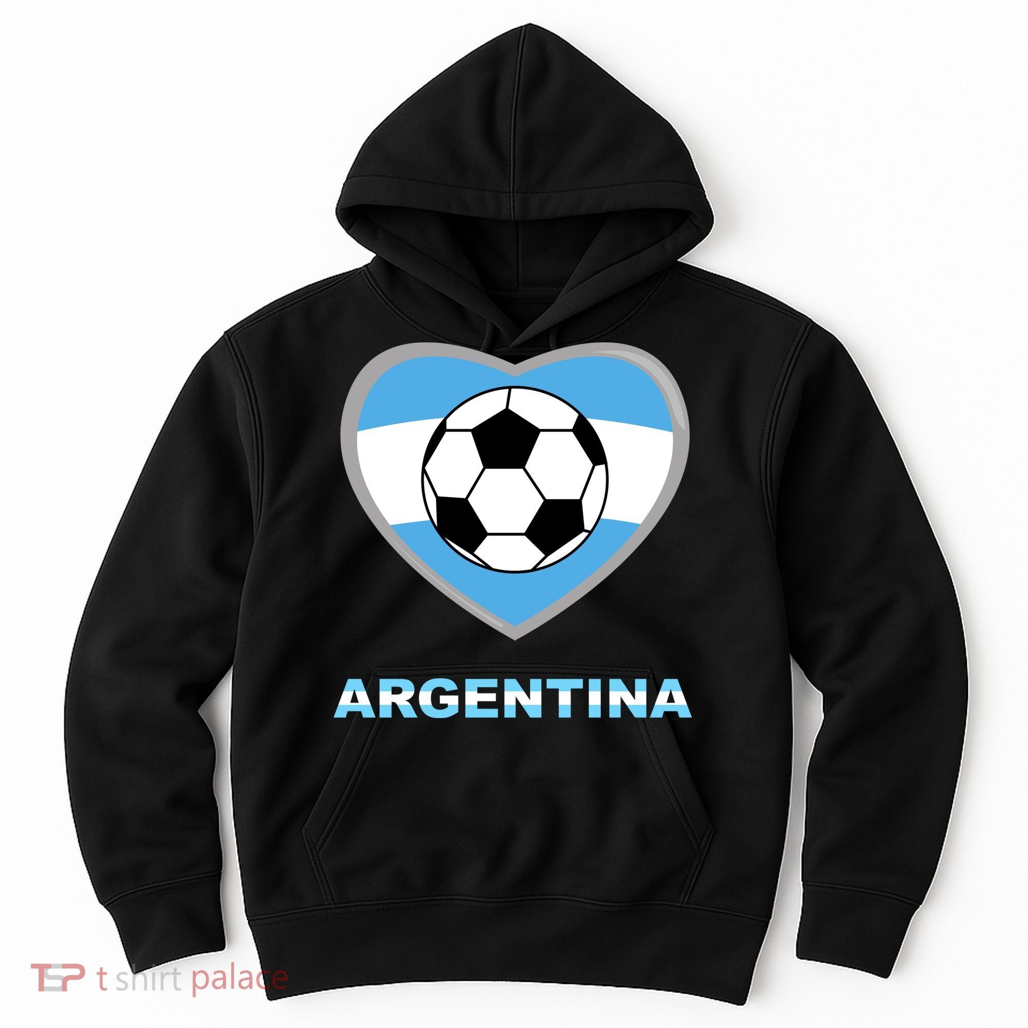 Argentina Soccer Football Argentinian Flag Hoodie
