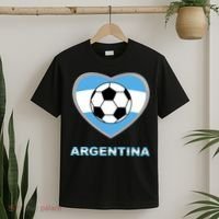 Argentina Soccer Football Argentinian Flag T-Shirt thumb 2