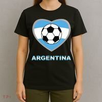 Argentina Soccer Football Argentinian Flag T-Shirt thumb 4