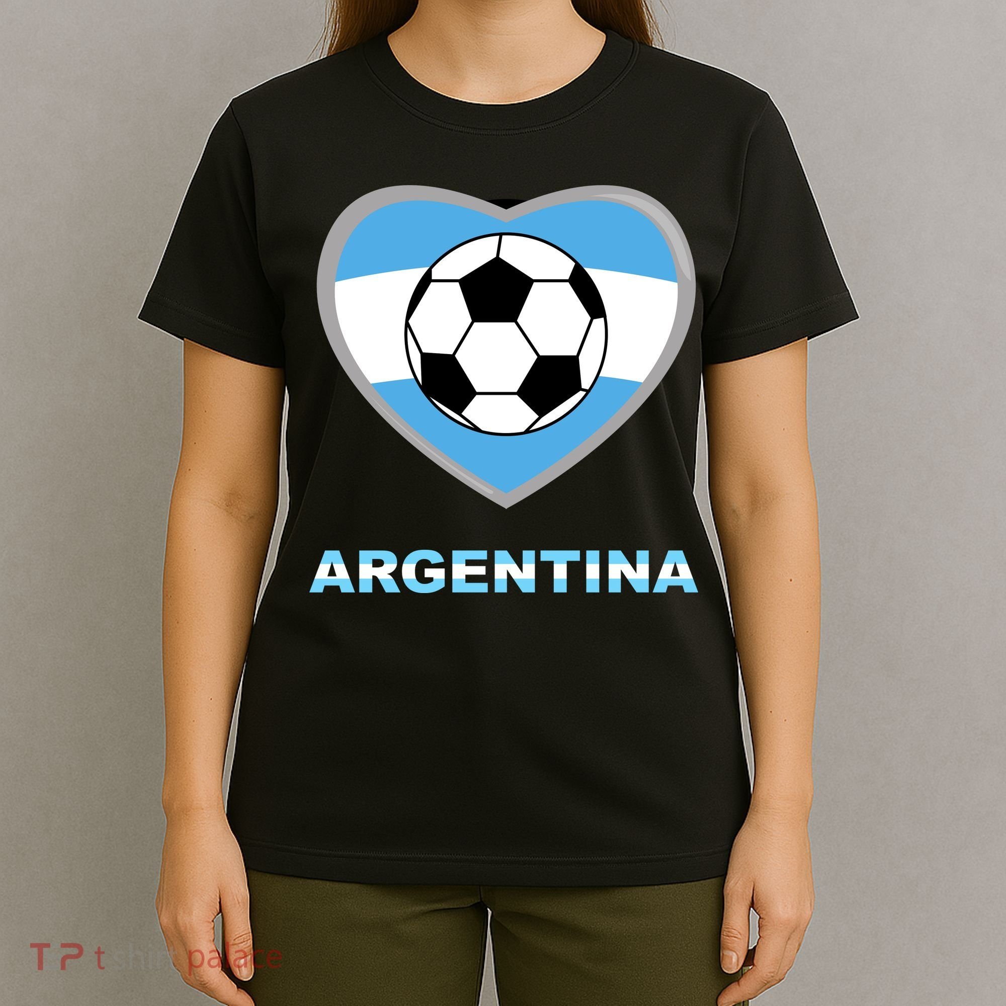 Argentina Soccer Football Argentinian Flag T-Shirt