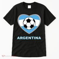 Argentina Soccer Football Argentinian Flag Tall T-Shirt thumb 0