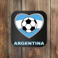 Argentina Soccer Football Argentinian Flag Coaster thumb 0