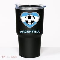 Argentina Soccer Football Argentinian Flag Tumbler thumb 0