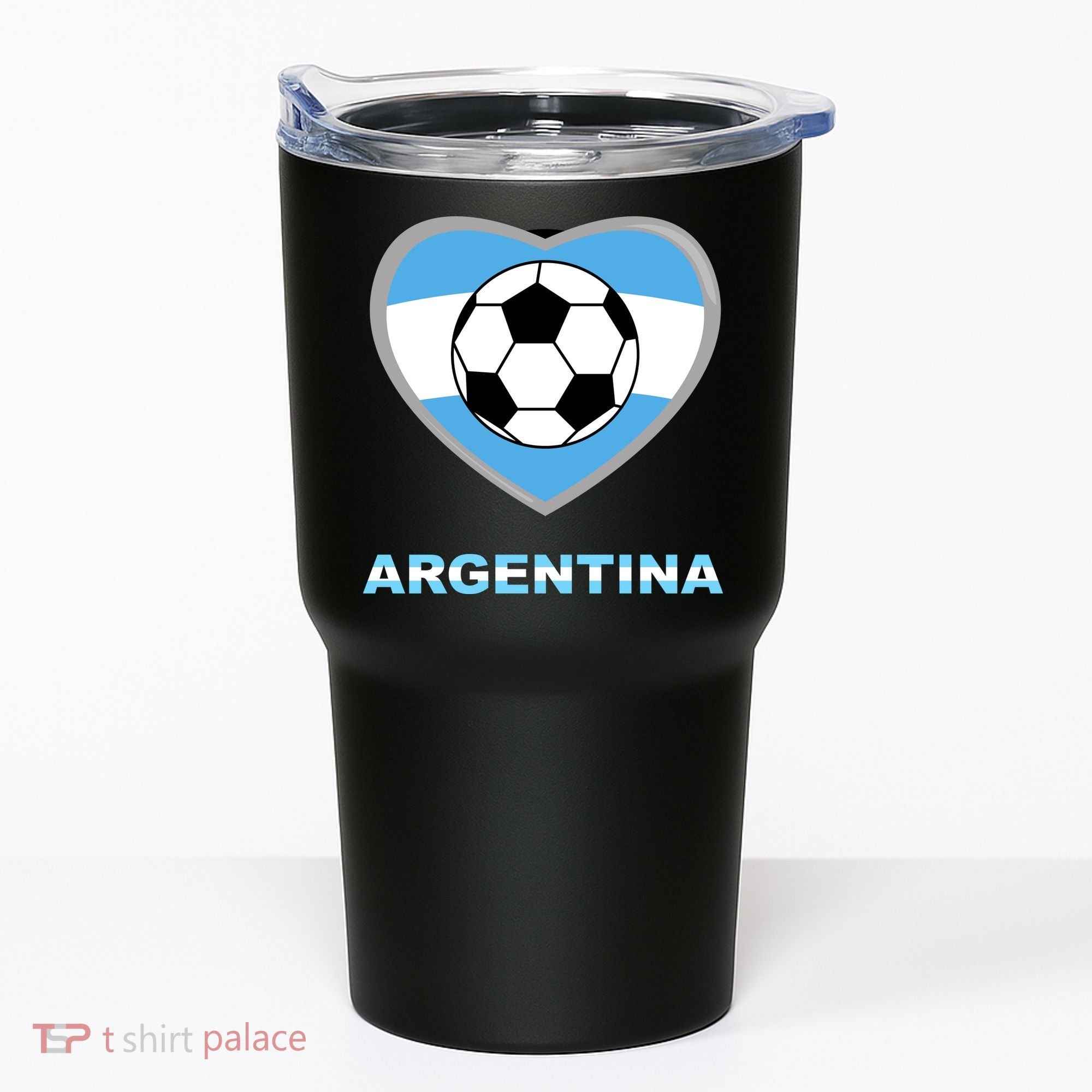 Argentina Soccer Football Argentinian Flag Tumbler