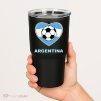 Argentina Soccer Football Argentinian Flag Tumbler thumb 2