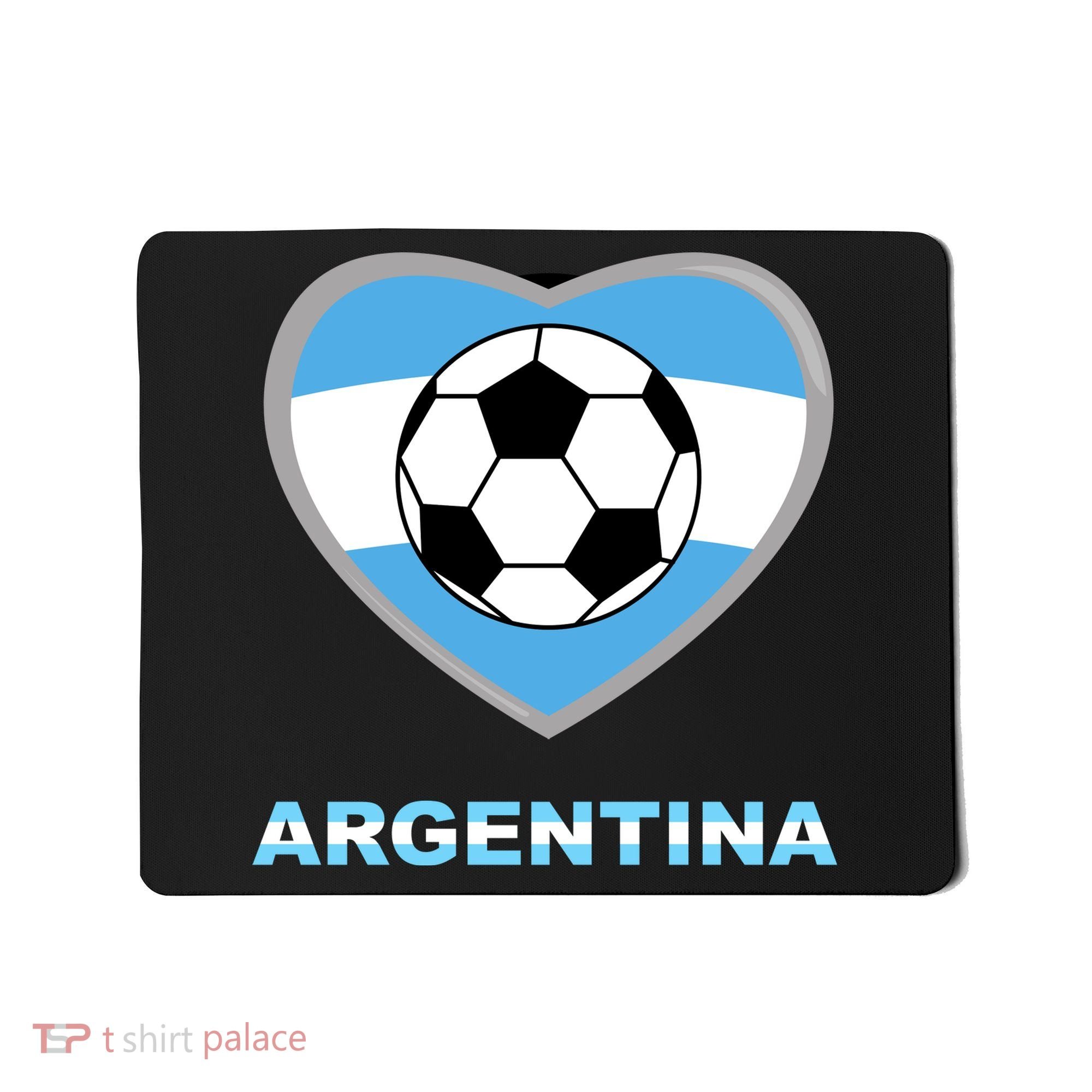 Argentina Soccer Football Argentinian Flag Mousepad