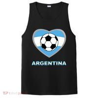 Argentina Soccer Football Argentinian Flag PosiCharge Competitor Tank thumb 0