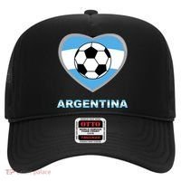 Argentina Soccer Football Argentinian Flag Hat thumb 0