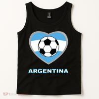 Argentina Soccer Football Argentinian Flag Tank Top thumb 2