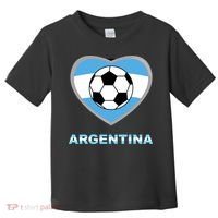 Argentina Soccer Football Argentinian Flag Toddler T-Shirt thumb 0