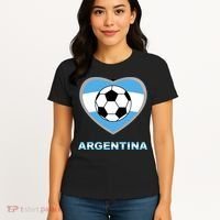 Argentina Soccer Football Argentinian Flag Women's T-Shirt thumb 4
