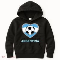 Argentina Soccer Football Argentinian Flag Kids Hoodie thumb 0