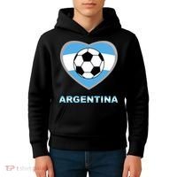Argentina Soccer Football Argentinian Flag Kids Hoodie thumb 4