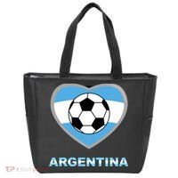 Argentina Soccer Football Argentinian Flag Tote Bag thumb 0