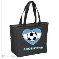 Argentina Soccer Football Argentinian Flag Tote Bag thumb 2