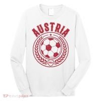 Austria Soccer Futbol Fan Country  Long Sleeve Shirt thumb 0