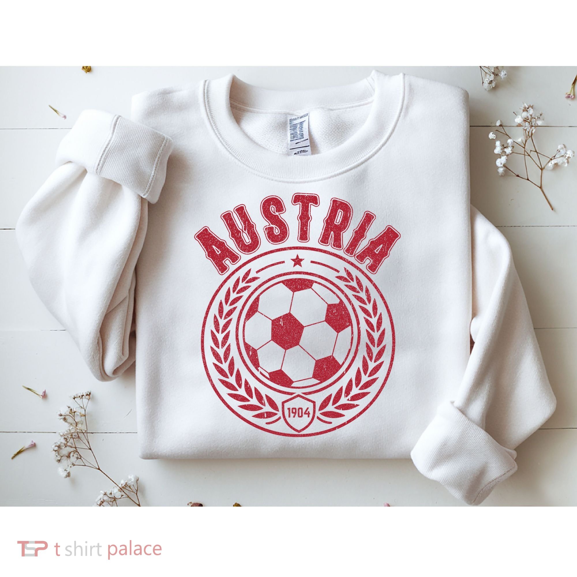Austria Soccer Futbol Fan Country  Sweatshirt
