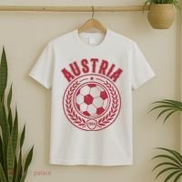 Austria Soccer Futbol Fan Country  T-Shirt thumb 2