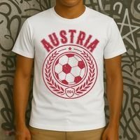 Austria Soccer Futbol Fan Country  T-Shirt thumb 3