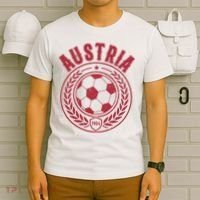 Austria Soccer Futbol Fan Country  T-Shirt thumb 6