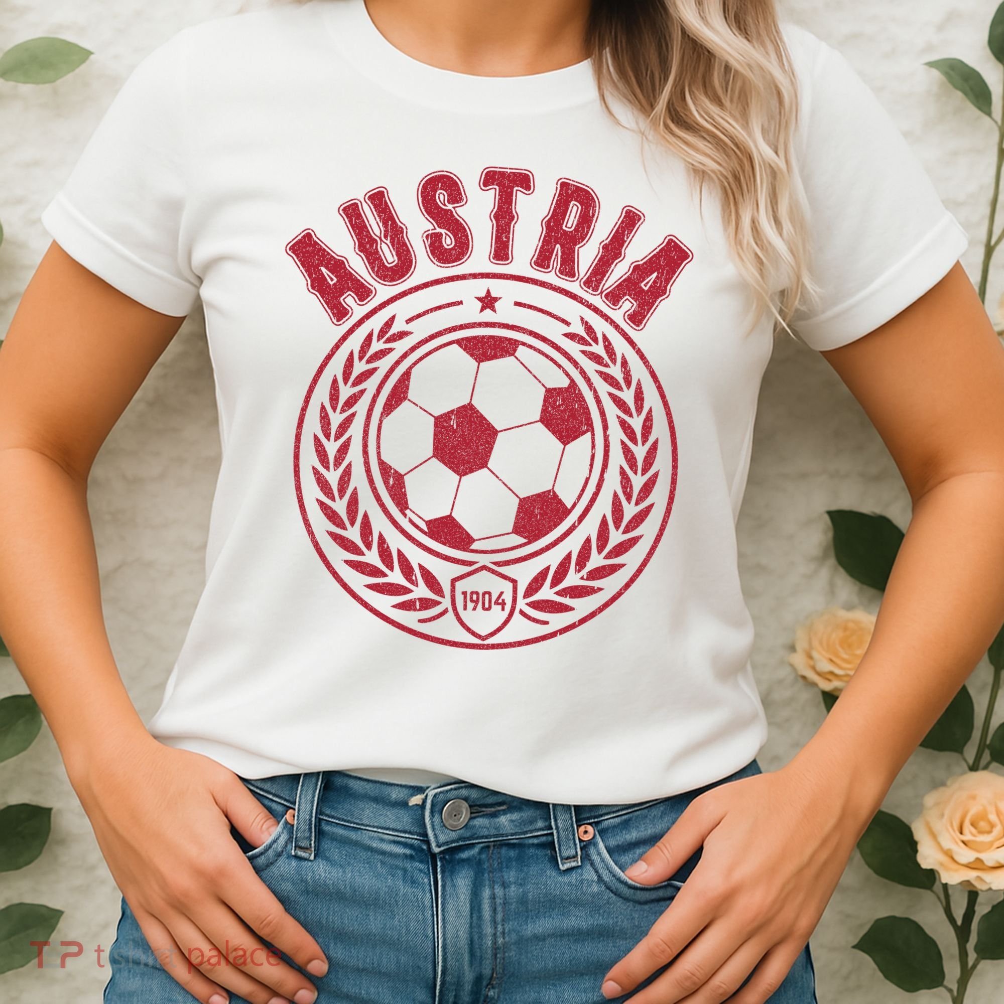 Austria Soccer Futbol Fan Country  Women's T-Shirt