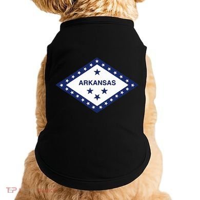 Arkansas State Flag Doggie Tank