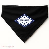Arkansas State Flag USA-Made Doggie Bandana thumb 0