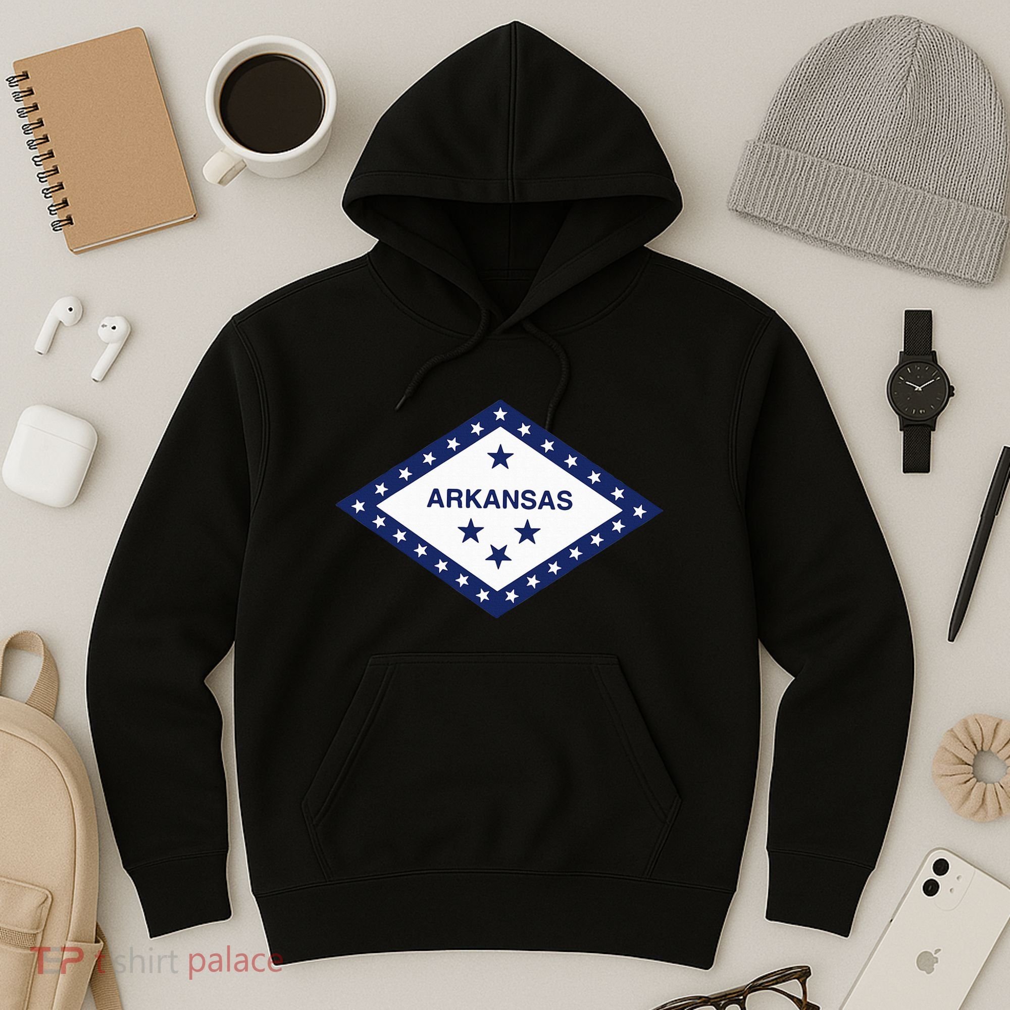 Arkansas State Flag Hoodie
