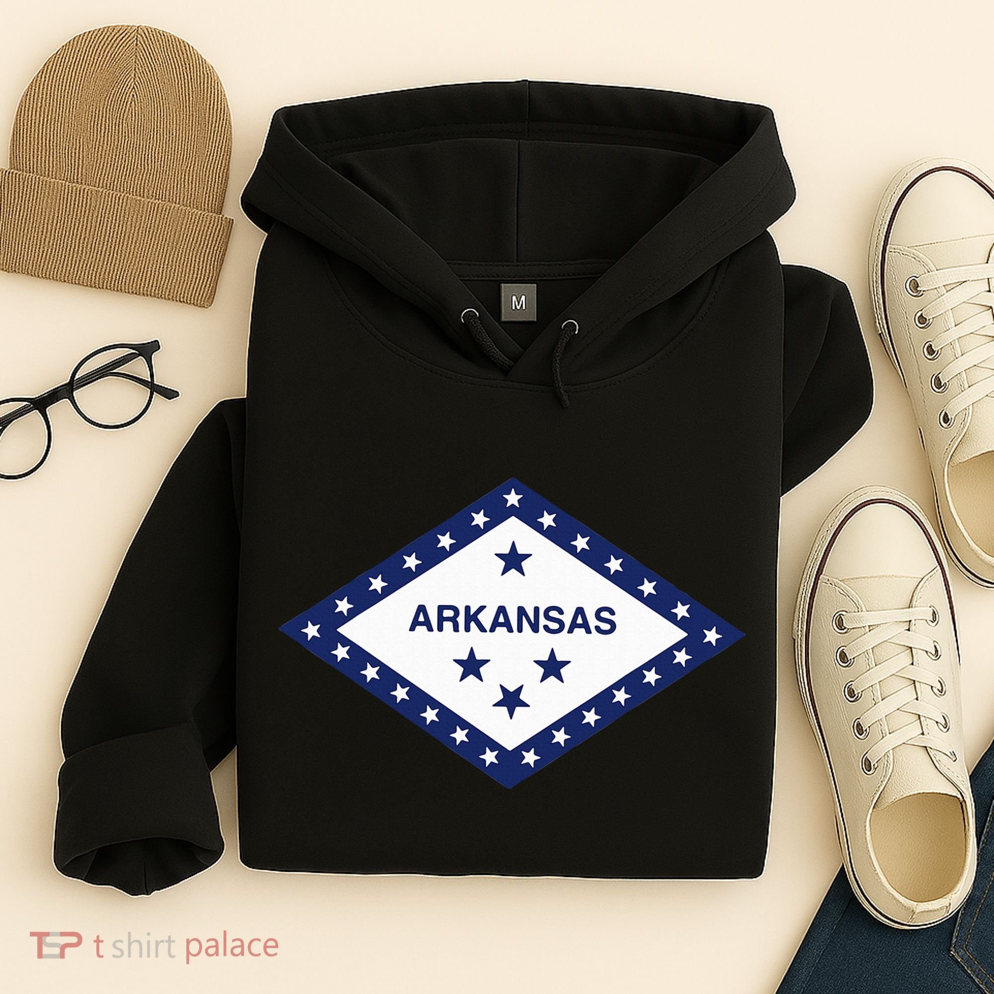 Arkansas State Flag Hoodie