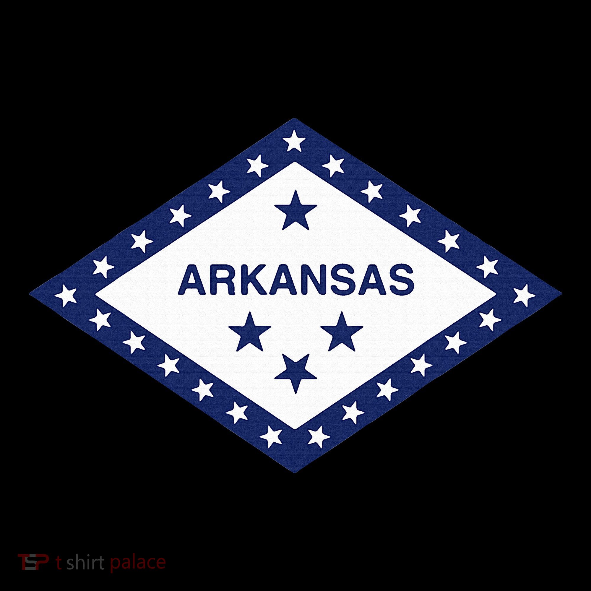 Arkansas State Flag Long Sleeve Shirt