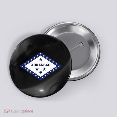 Arkansas State Flag Button