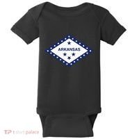 Arkansas State Flag Baby Bodysuit thumb 0