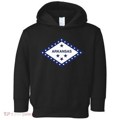 Arkansas State Flag Toddler Hoodie