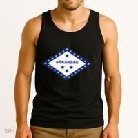 Arkansas State Flag Tank Top thumb 3
