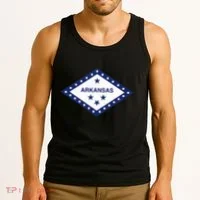 Arkansas State Flag Tank Top thumb 3