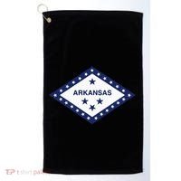 Arkansas State Flag Golf Towel thumb 0